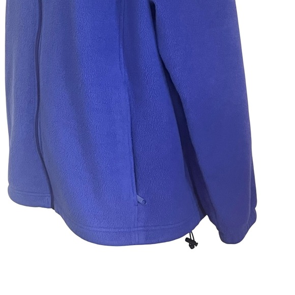Columbia Women's Fleece Jacket 3X Lavander / Purple Full Zip Lightweight Coat‎ - Picture 11 of 15